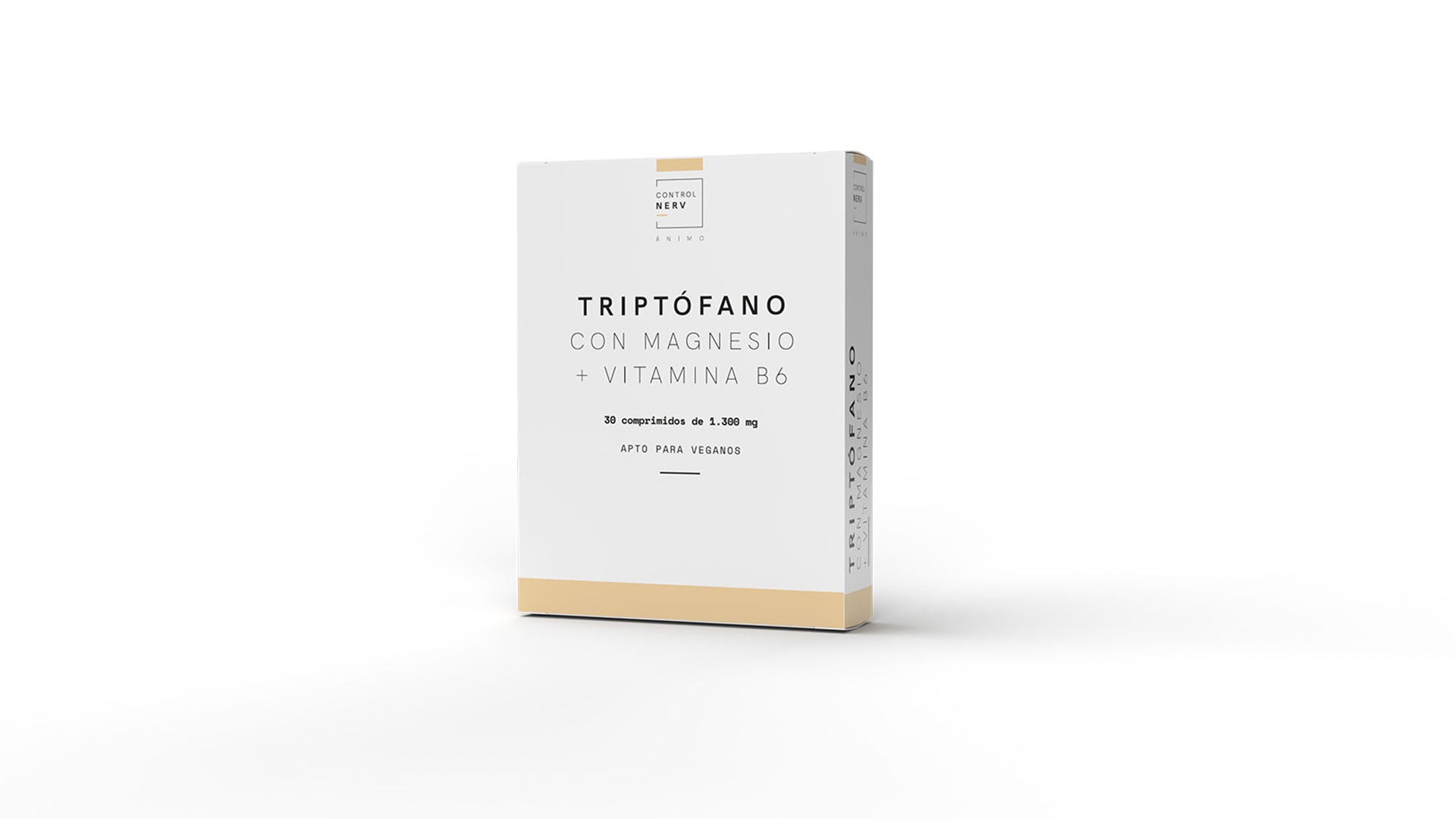 Triptófano con magnesio + vitamina B6 30 comprimidos de 1.300 mg