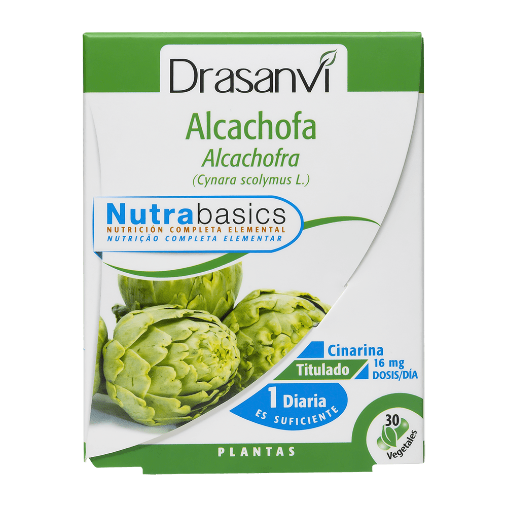 Alcachofa 30 Cápsulas Nutrabasics Drasanvi