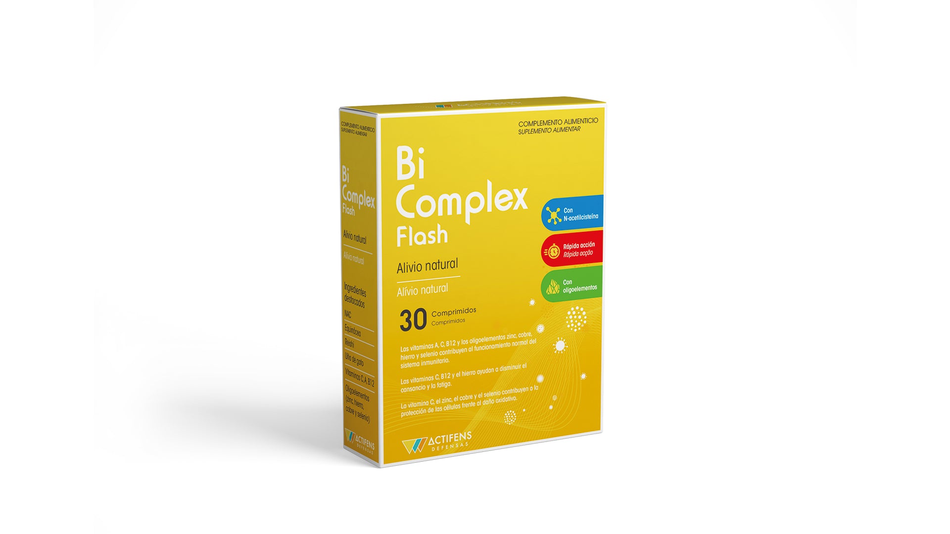 Bi Complex Flash 30 comprimidos de 1.200 mg