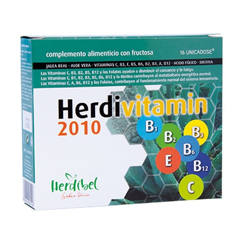 Herdivitamin 2010 complemento alimenticio 16 ampollas de 10ml