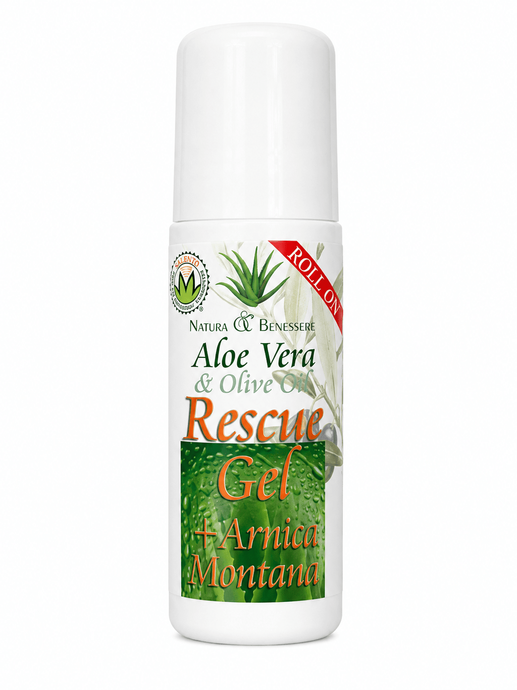 Rescue Gel Aloe Vera y Árnica Montana Roll-On 60ml