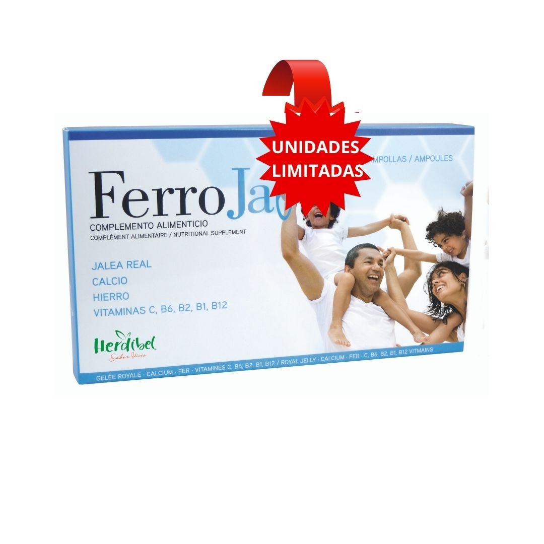 Ferrojal 20 ampollas