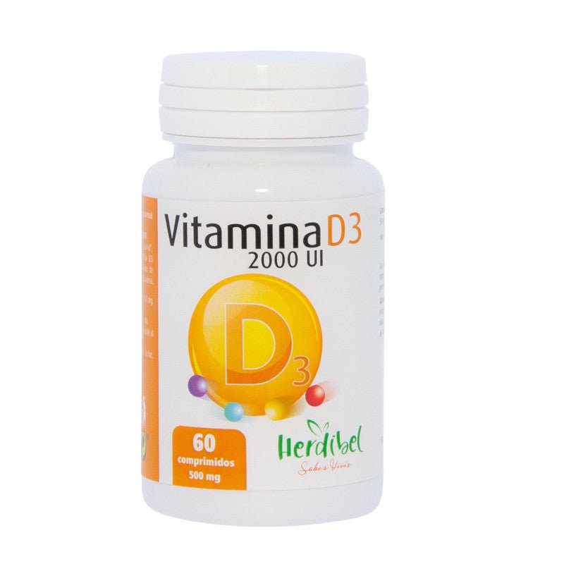 Vitamina D3 2000UI 60 comprimidos masticables