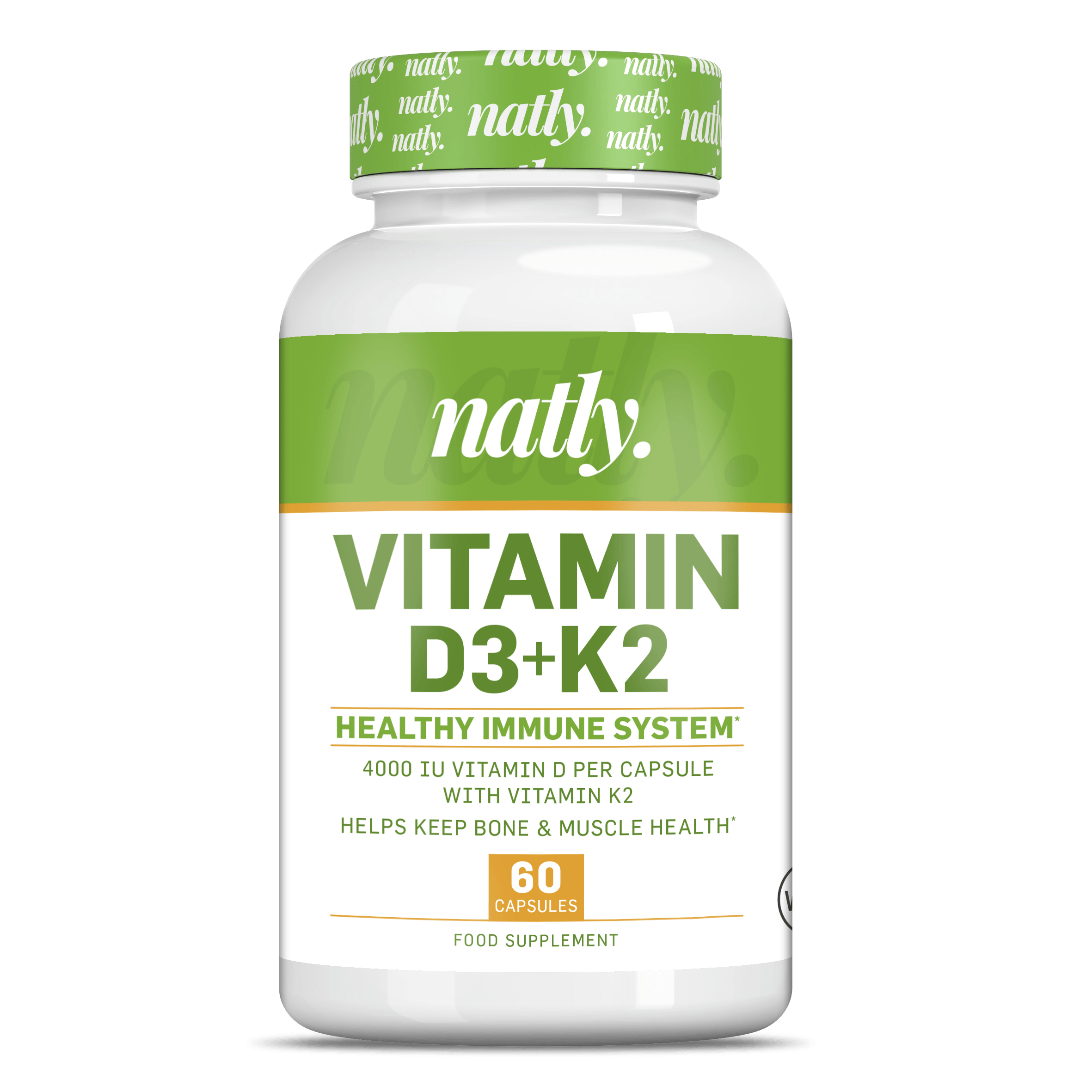 Vitamina d3+k2 60cáps.