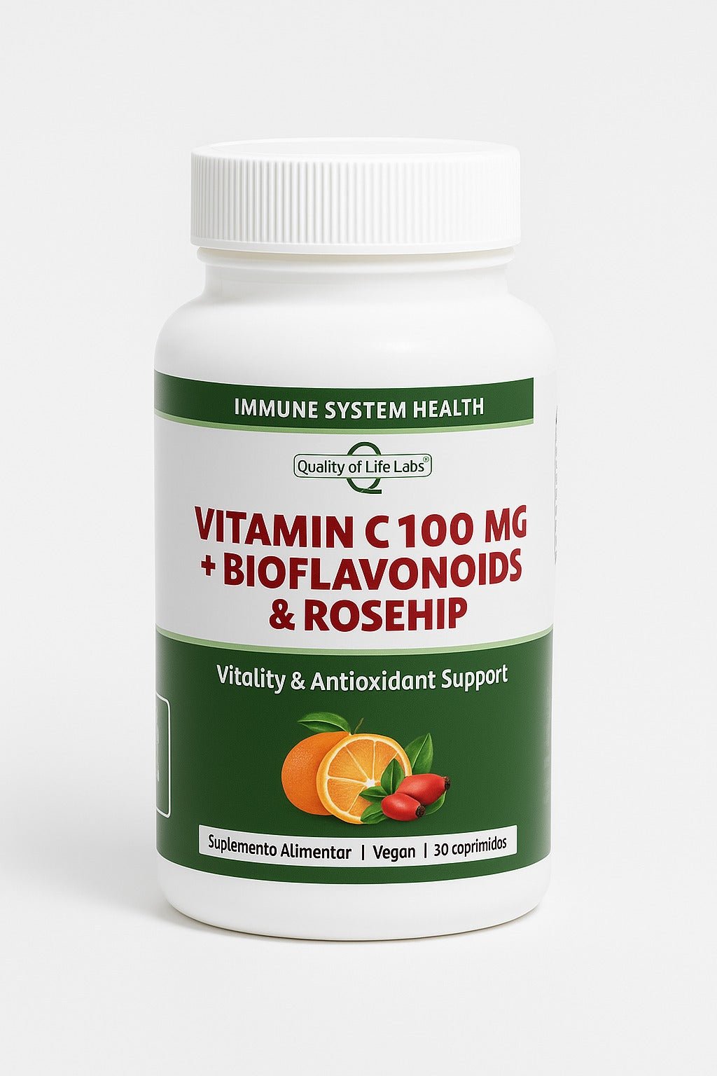 VITAMIN C 1000 mg + Bioflavonoids & Rosehip 30 comp
