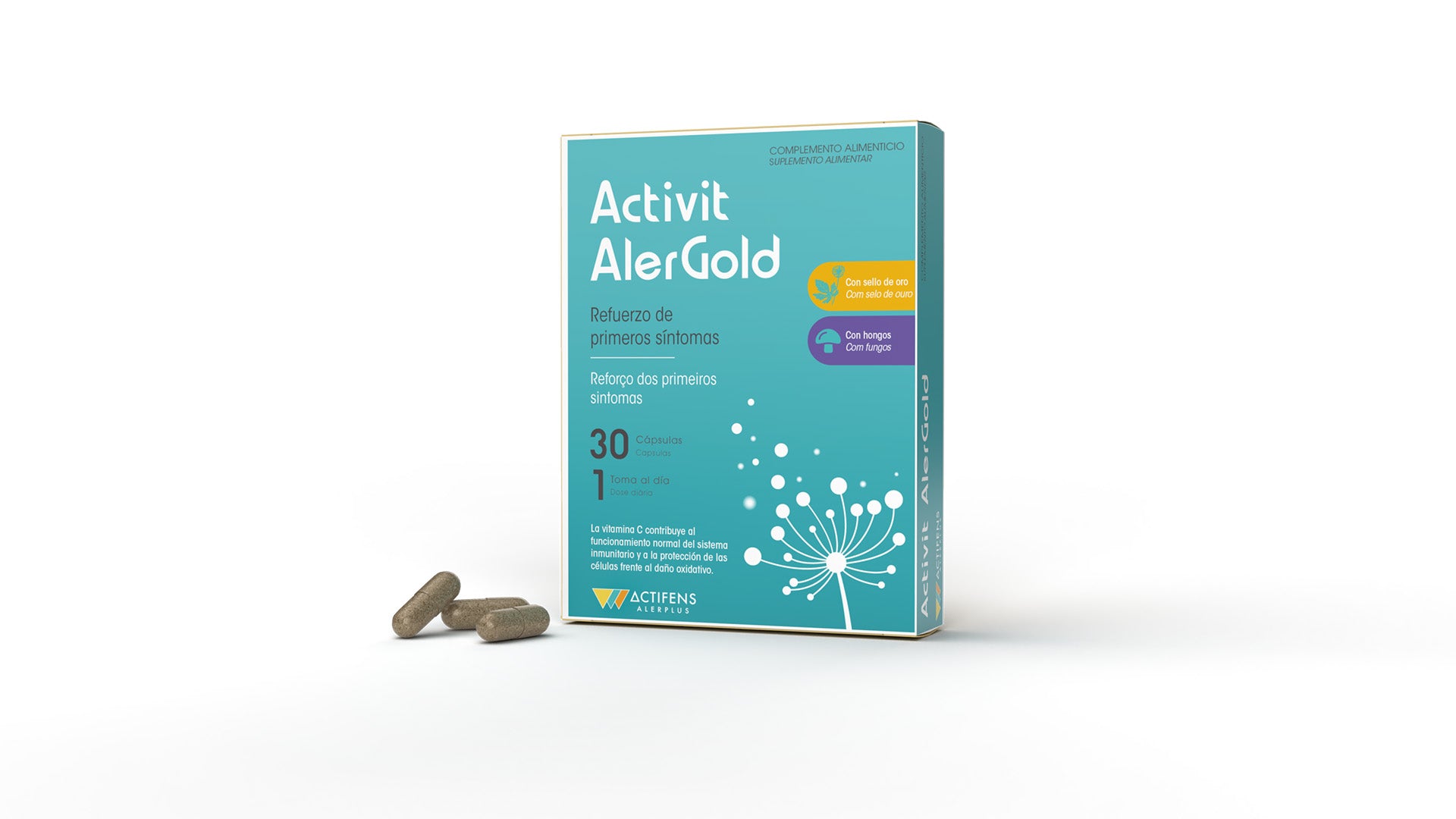 Activit AlerGold 30 cápsulas vegetales de 789 mg