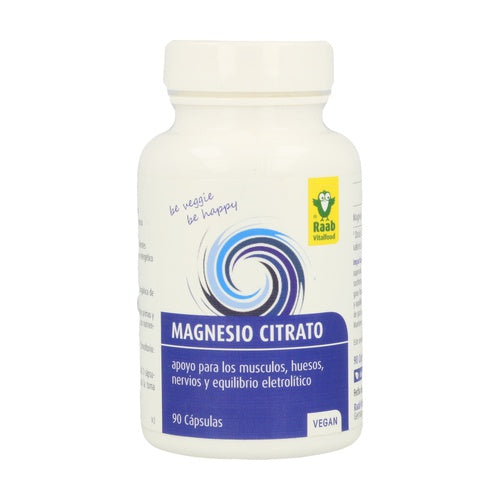Magnesio Citrato 90 cápsulas de 600mg