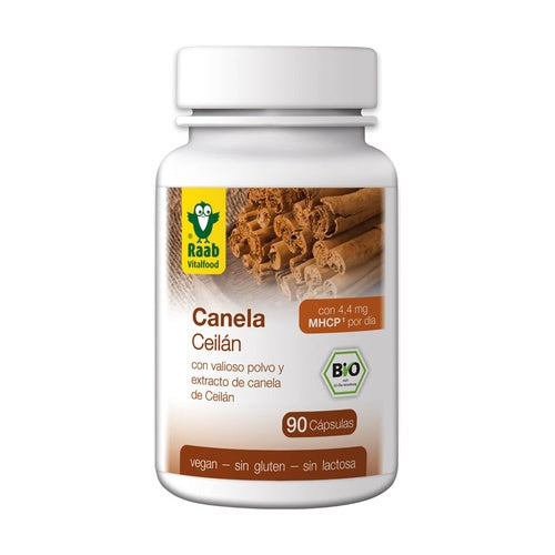 Canela Bio mantenimiento de los niveles de lípidos en sangre 90 cápsulas de 450mg (Canela)