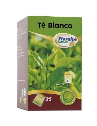 Floralps Te blanco 25 bolsitas